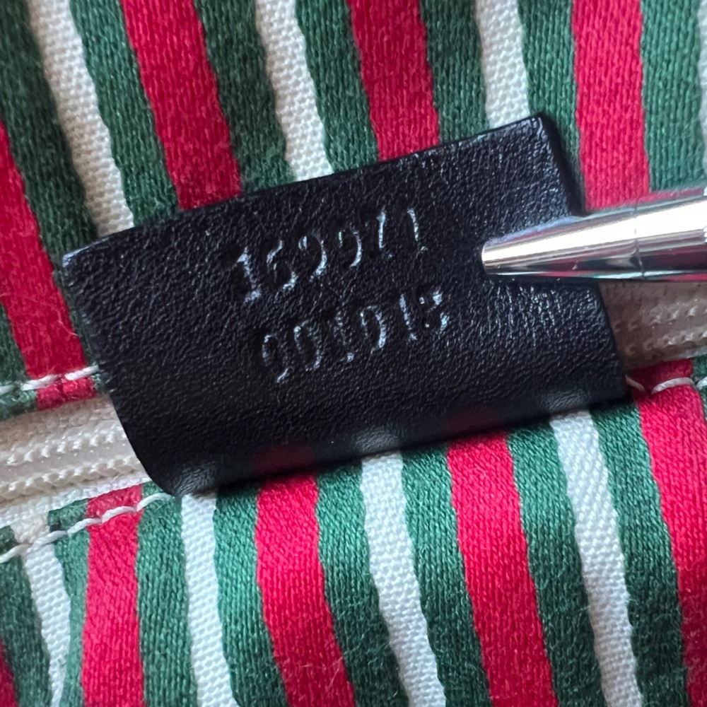 GUCCI Monogram Medium Britt Boston Black - Picture 11 of 13